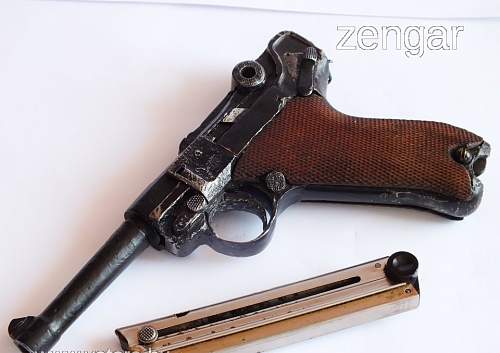 German P08 Luger Original