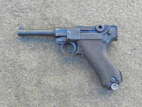 Unit marked Luger
