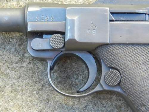 Unit marked Luger