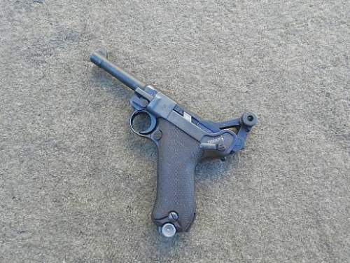 Unit marked Luger