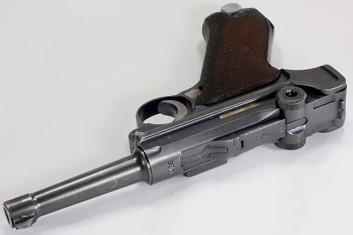 1936 Luger with matching mag.