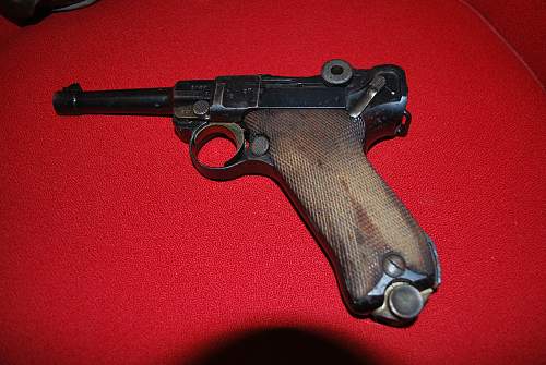 1918 Eurfurt Luger with extras