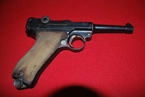 1918 Eurfurt Luger with extras