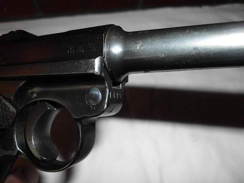 Mauser byf 1942 P08 Pistol