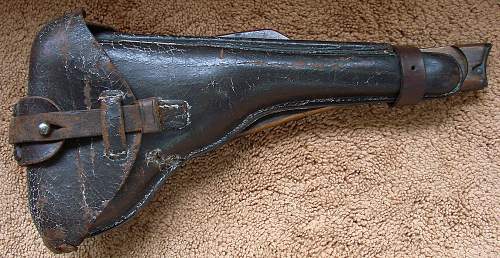 WWI “unit marked” LP08  (Artillery Luger) …with lots of other stuff.