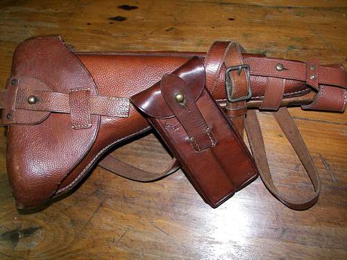 Luger Shoulder stock/ holster