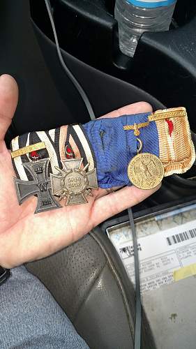Need Help With Iron Cross And  Medal Ribbon Bar Please!