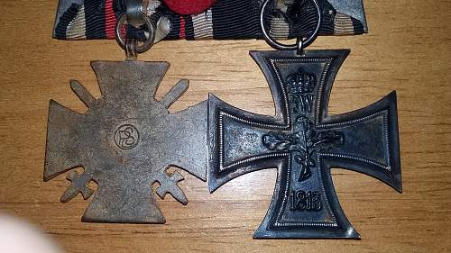 Authenticity of Iron Cross and Hindenburg Cross