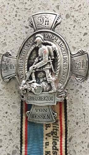 Grossherzog Von Hessen Medal