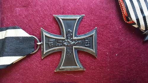 1914 Eisernes Kreuz Klasse 2 - marked '6'
