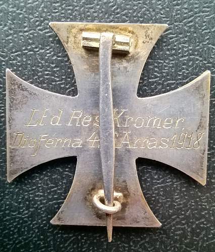1914 Eisernes Kreuz 1 Klasse