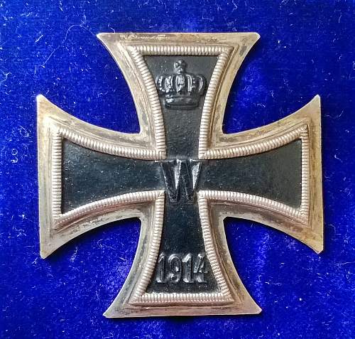 1914 Eisernes Kreuz 1 Klasse