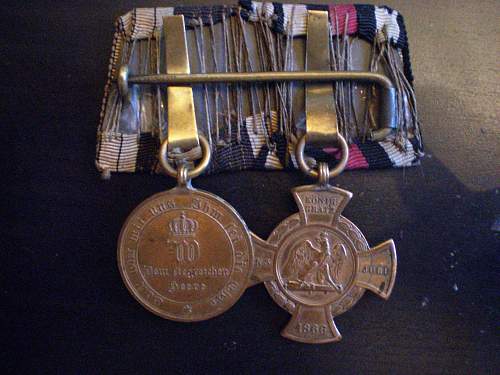 My Medal Bars or Ordensspange