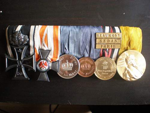 My Medal Bars or Ordensspange