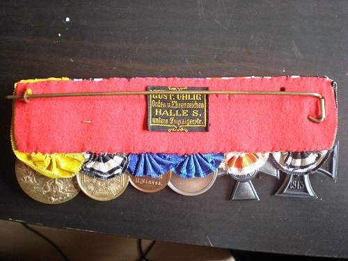 My Medal Bars or Ordensspange