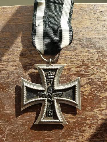 1914 Eisernes Kreuz 2. Klasse mm: H/ Paul Hossauer, Berlin