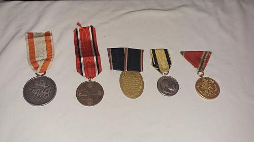 WW1 medal collection