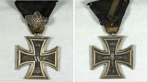 1870 Iron Cross, Real?