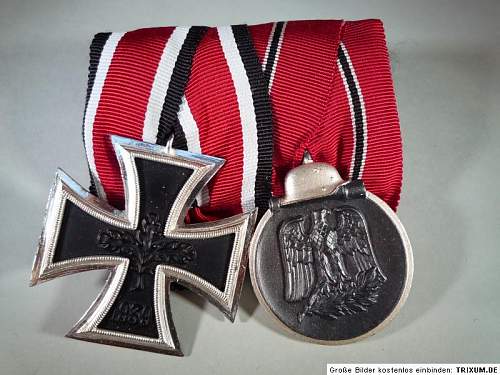 hindenburg medal and nazi stickpin