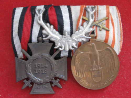 hindenburg medal and nazi stickpin