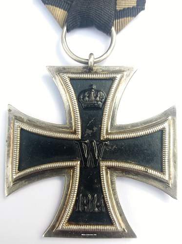 1914 Eisernes Kreuz 2 Klasse maker marked A