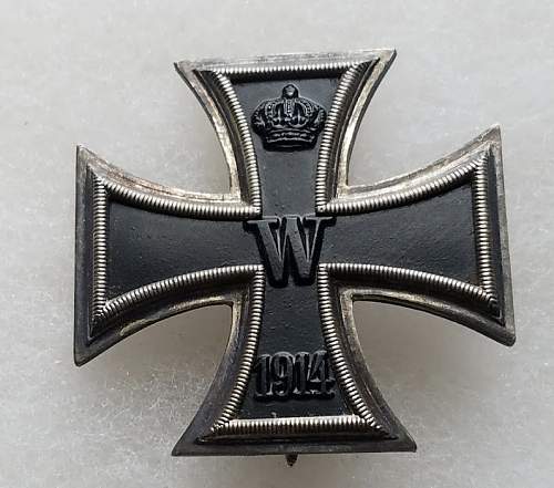 Opinion on Eisernes Kreuz 1. Klasse