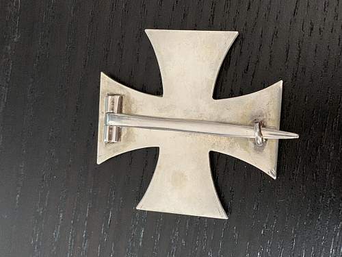 1914 Imperial German standard issue iron cross with box.