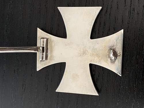 1914 Imperial German standard issue iron cross with box.