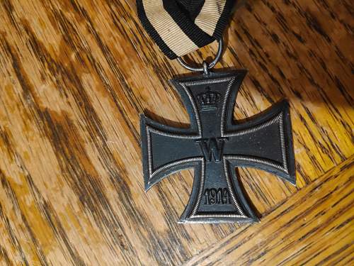 Iron cross 2nd class maker mark/version