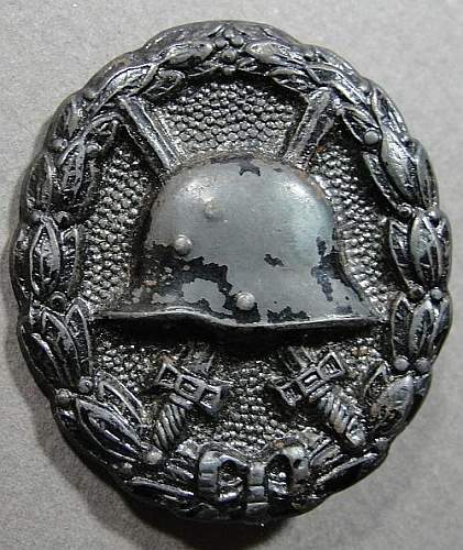 WWI Wound Badge for review