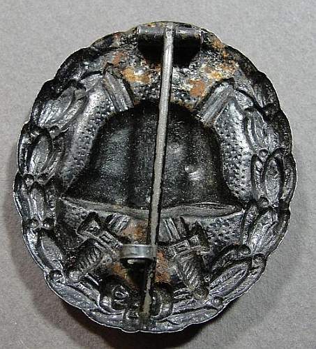 WWI Wound Badge for review