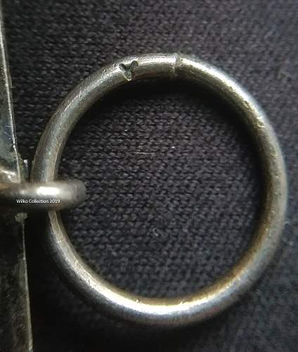 1914 Eisernes Kreuz 2 Klasse Ring Stamped