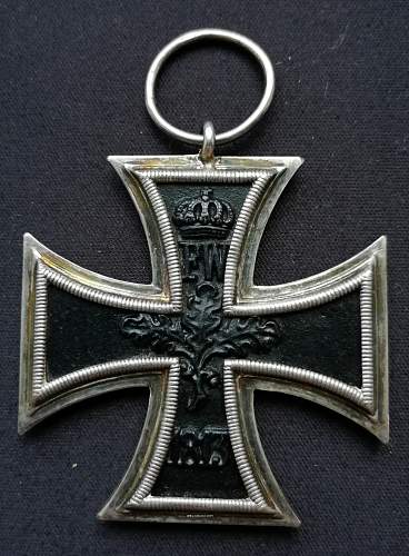 1914 Eisernes Kreuz 2 Klasse Ring Stamped