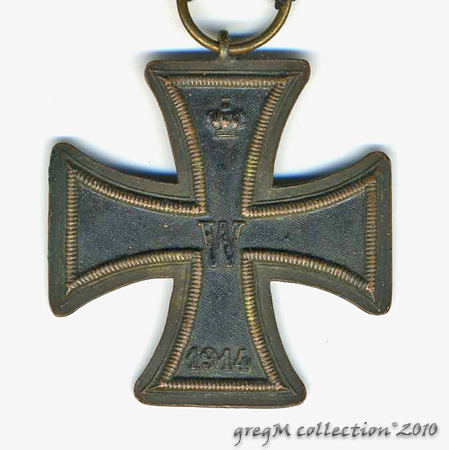 White/Gold Iron Cross