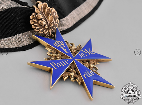 ,000 Pour-Le-Mérite With Oak Leaves