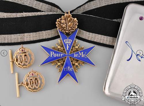 ,000 Pour-Le-Mérite With Oak Leaves