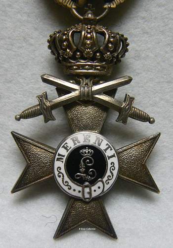 Bavarian Militär-Verdienstkreuz 2nd Klasse with Crown, and Swords