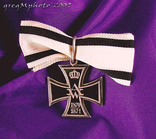 new ribbon for an old cross