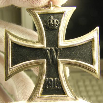 1914 Eisernes Kreuz 2. Klasse I W or LW