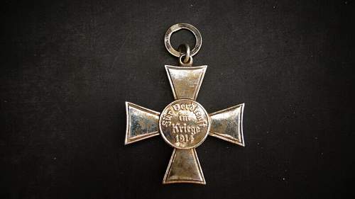 Thoughts on this Bremen Hanseatenkreuz? WW1 period?