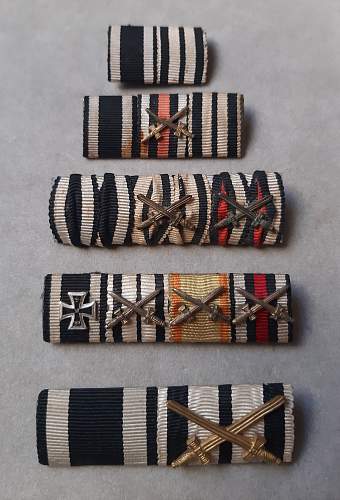 My Kaiserreich ribbon bar collection