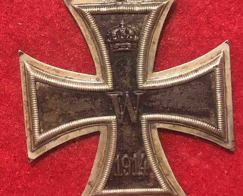 German Iron Cross 1st &amp; 2nd and Commemorative Cross.