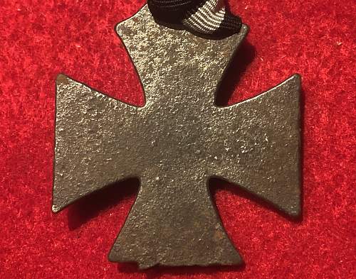 German Iron Cross 1st &amp; 2nd and Commemorative Cross.