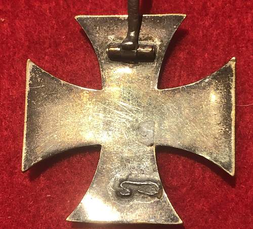 German Iron Cross 1st &amp; 2nd and Commemorative Cross.