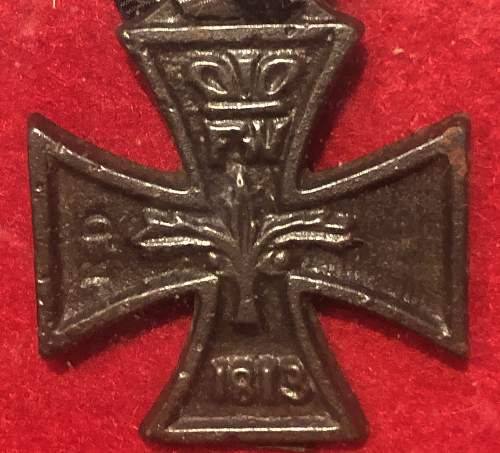 German Iron Cross 1st &amp; 2nd and Commemorative Cross.
