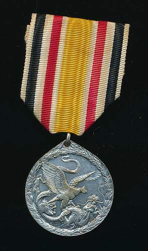 China Medal China-Denkmünze