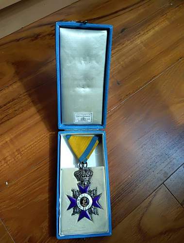 Bayern Militär-Verdienstkreuz 4. Klasse mit Krone