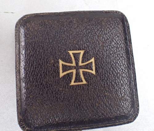 Eisernes Kreuz 1.Klasse 1870 (mit Etui / with case) - Original ?
