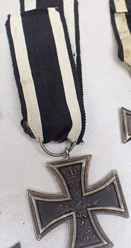 Eisernes Kreuz 2.Klasse 1870 mit Jubiläumseichenlaub 25