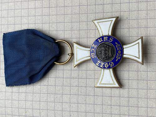 REAL OR NOT? Königlicher Kronen-Orden Kreuz 3.Klasse 1863-1868 / Royal Crown Order Cross 3rd Class 1863-1868